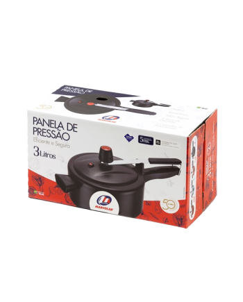 PANELA DE PRESSÃO 3,0 LTS - CEREJA PANELA DE PRESSÃO 3,0 LTS - CEREJA