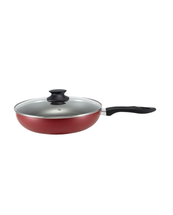 FRIGIDEIRA ITALIANA - ROUGE TAMPA DE VIDRO FRIGIDEIRA ITALIANA - ROUGE TAMPA DE VIDRO