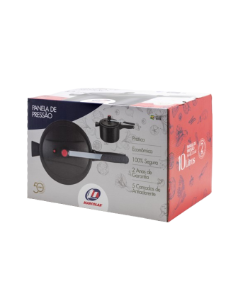 PANELA DE PRESSÃO 10,0 LTS - QUALITE